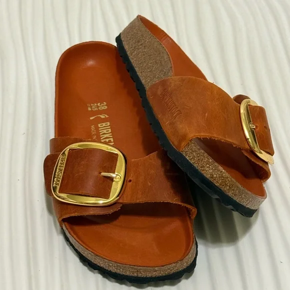 Birkenstock women sandal Marid big buckle 38,size 7 - Picture 8 of 11